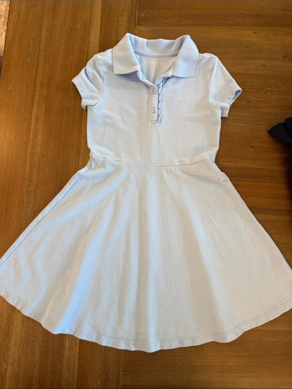 Children’s Place Uniform Dress Light Blue Size 5/6